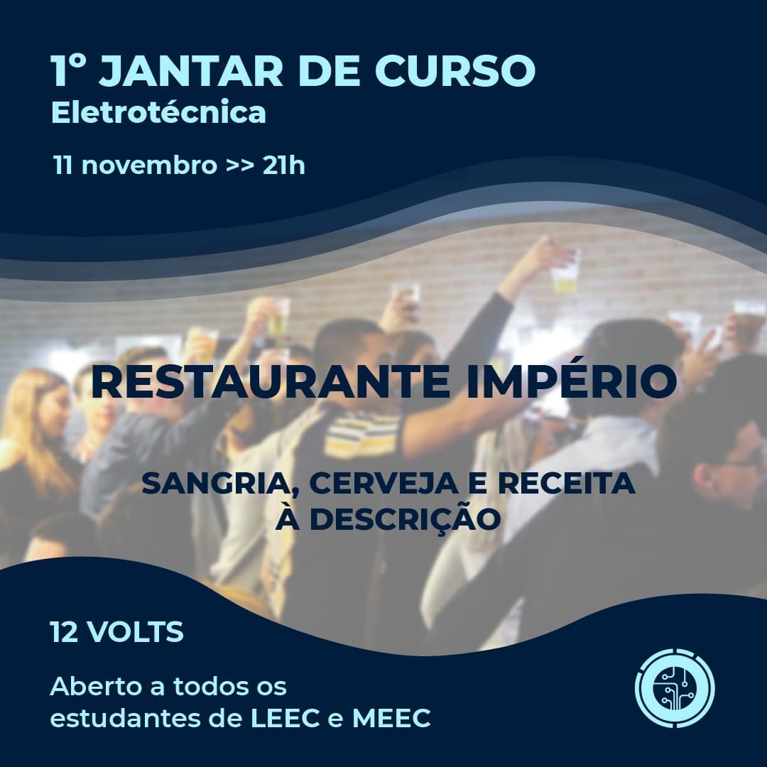 1º Jantar de Curso